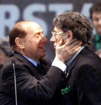 Berlusconi e Bossi