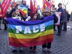 Manifestazione per la pace di Roma ( Foto Tiziano Marcoccia)