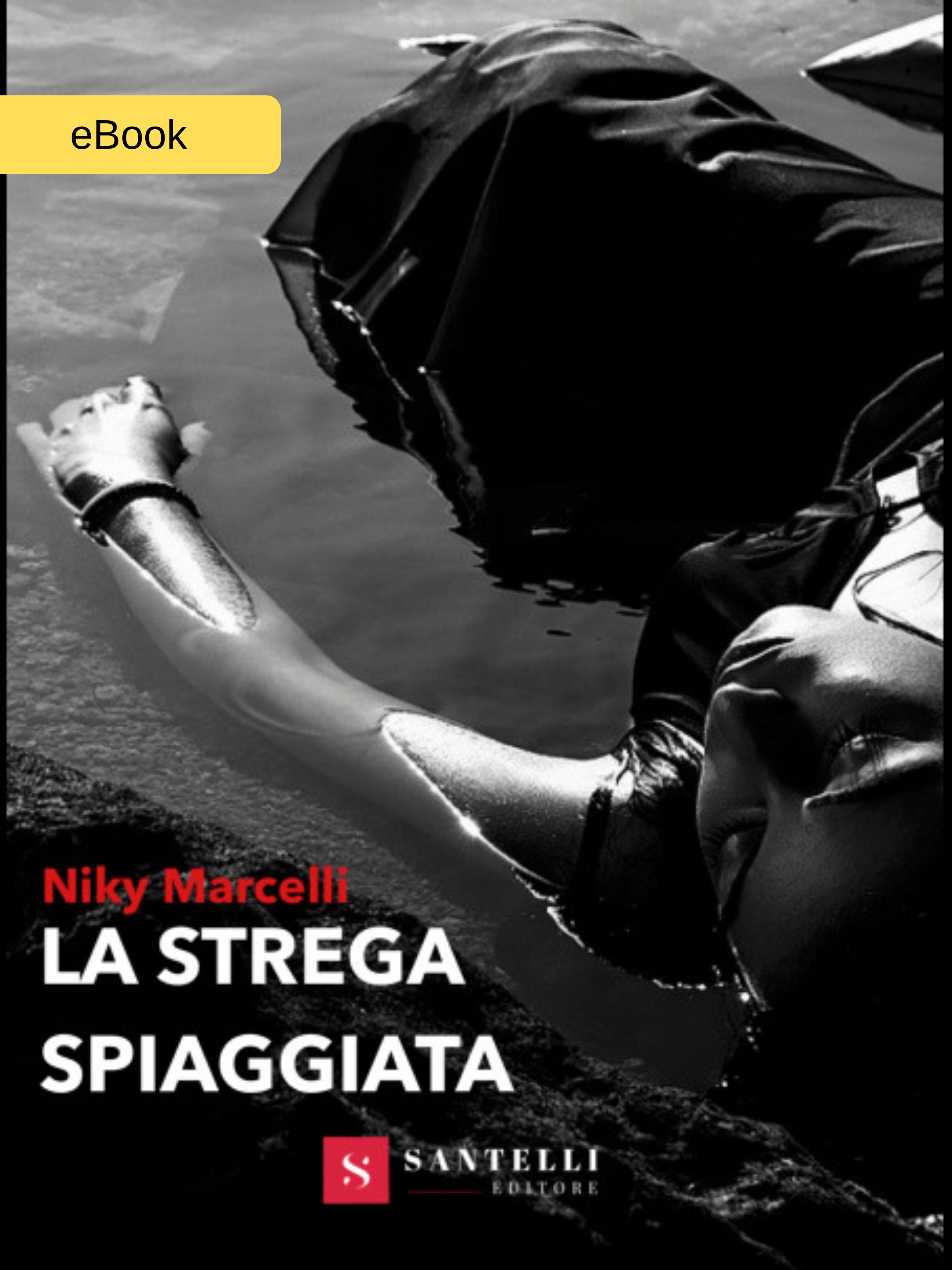 La strega spiaggiata eBook Niky Marcelli cover