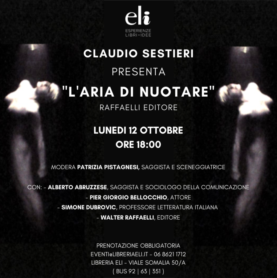 presentazione libro LARIA DI NUOTARE